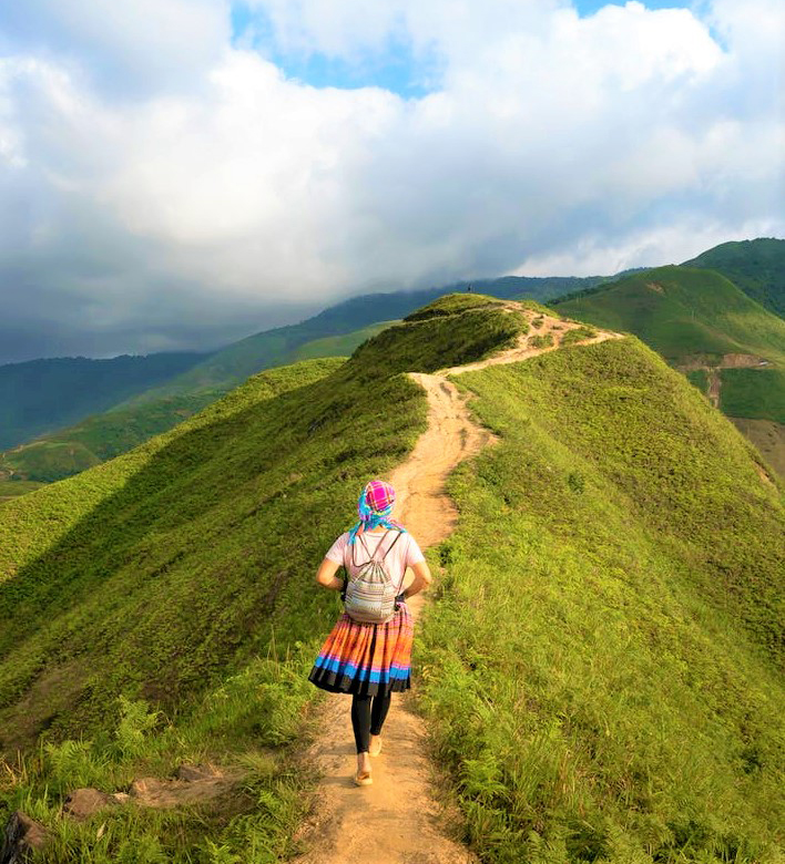 Path in Hills